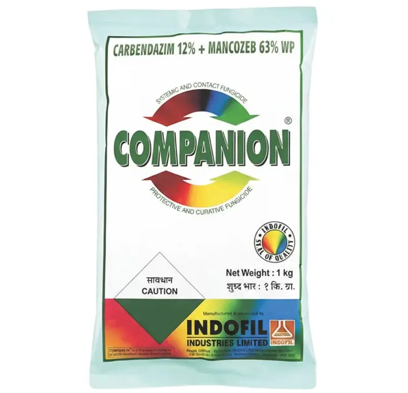 INDOFIL COMPANION CARBENDAZIM 12% + MANCOZEB 63% WP