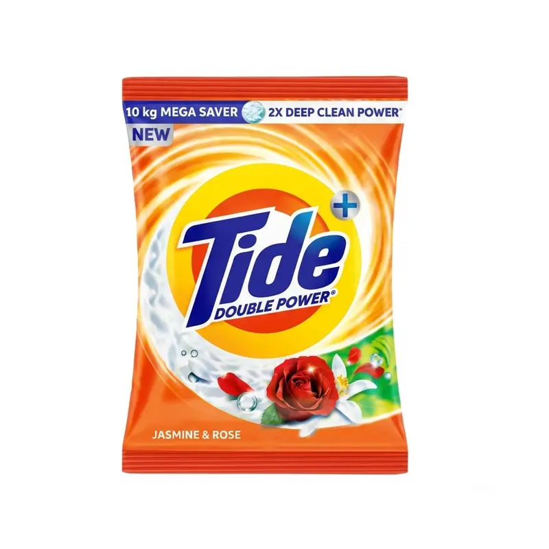 TIDE PLUS DOUBLE POWER WASHING DETERGENT POWDER (JASMINE & ROSE)