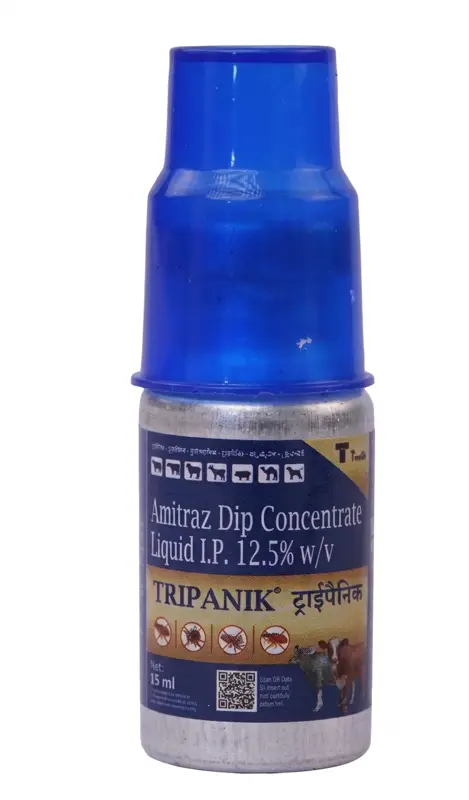 TRIPANIK® Amitraz Dip Concentrate Liquid I.P. 12.5%