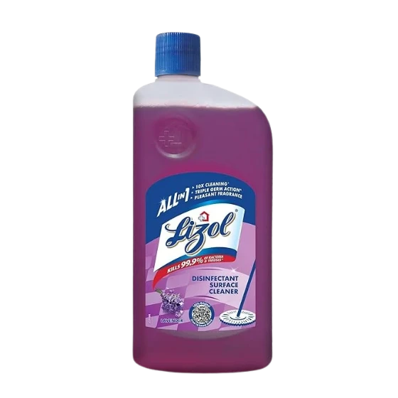Lizol Disinfectant Surface & Floor Cleaner Liquid, Lavender - 950 ML -1.0 LTR