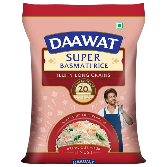 DAAWAT SUPER BASMATI RICE 5Kg