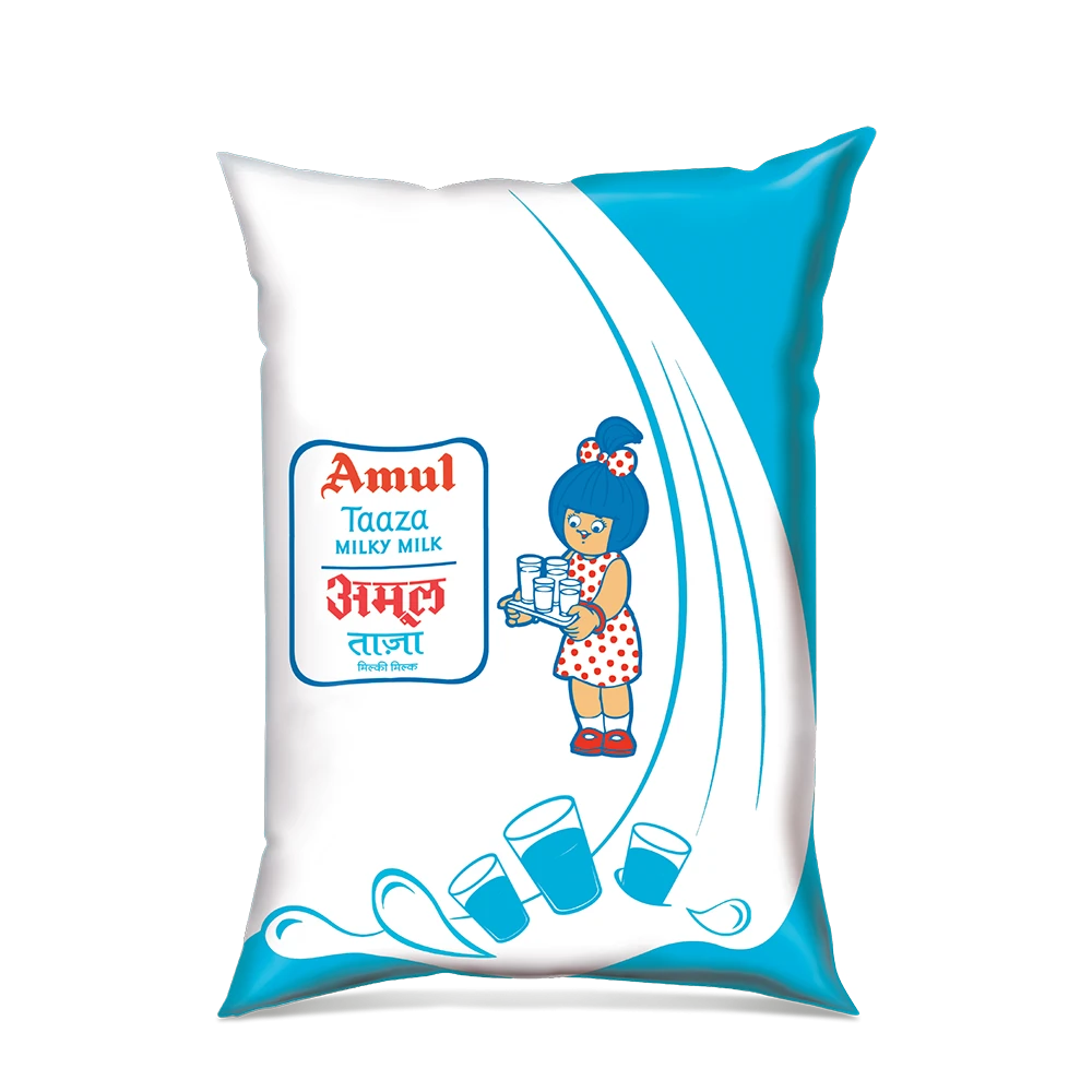AMUL TAAZA MILK, 1 L