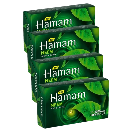 HAMAM NEEM TULSI AND ALOEVERA SOAP BAR