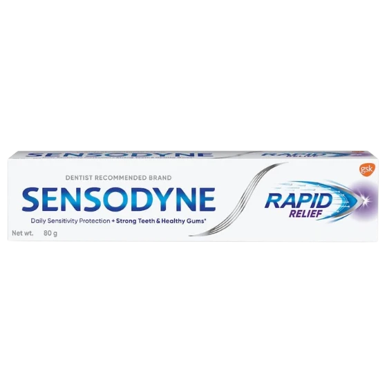 Sensodyne Toothpaste Rapid Relief 80*2 GM