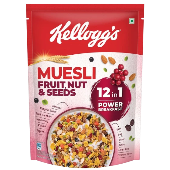 Kellogg's Muesli Fruit Nut & Seeds 500G