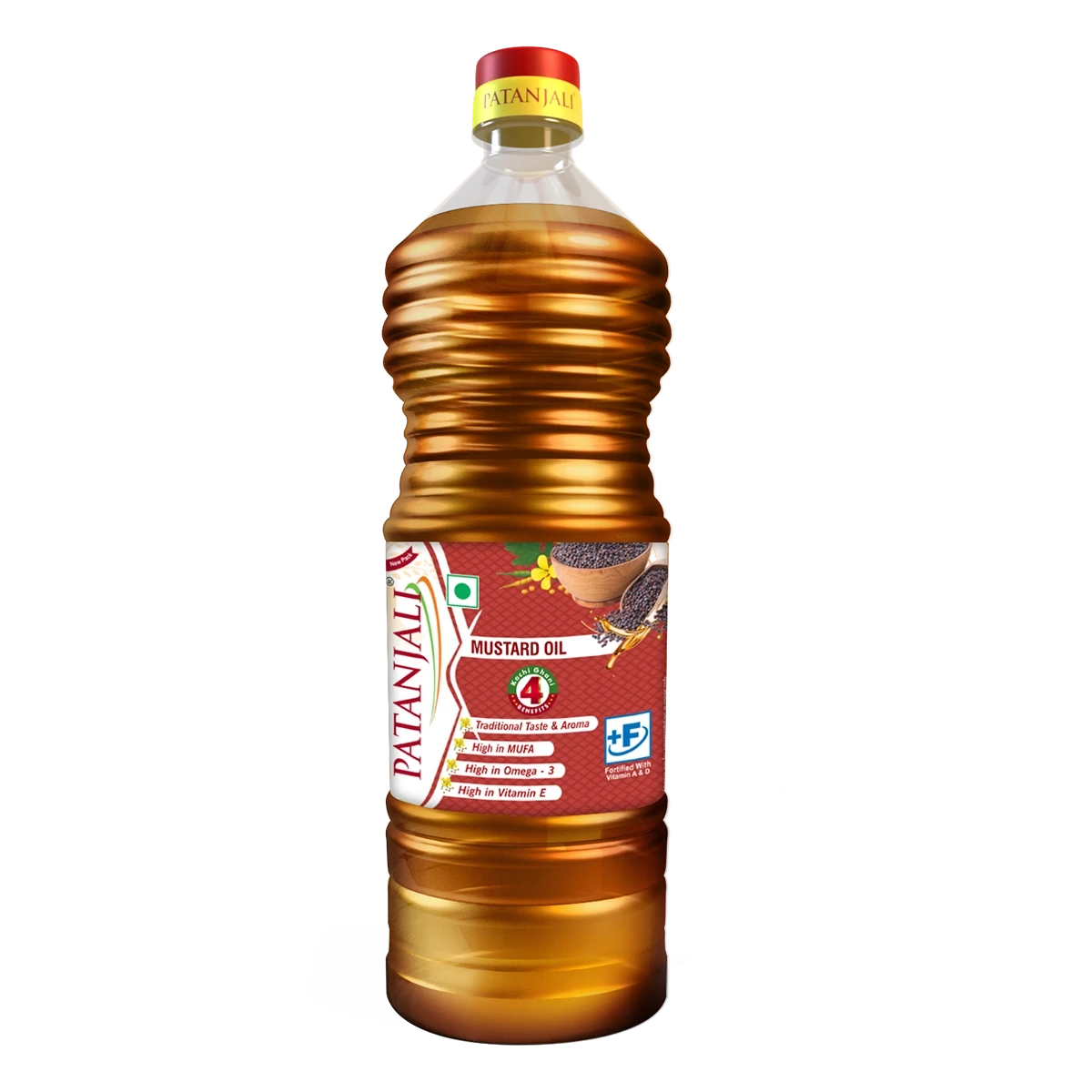 PATANJALI MUSTARD OIL 1 L BTL - PATANJALI