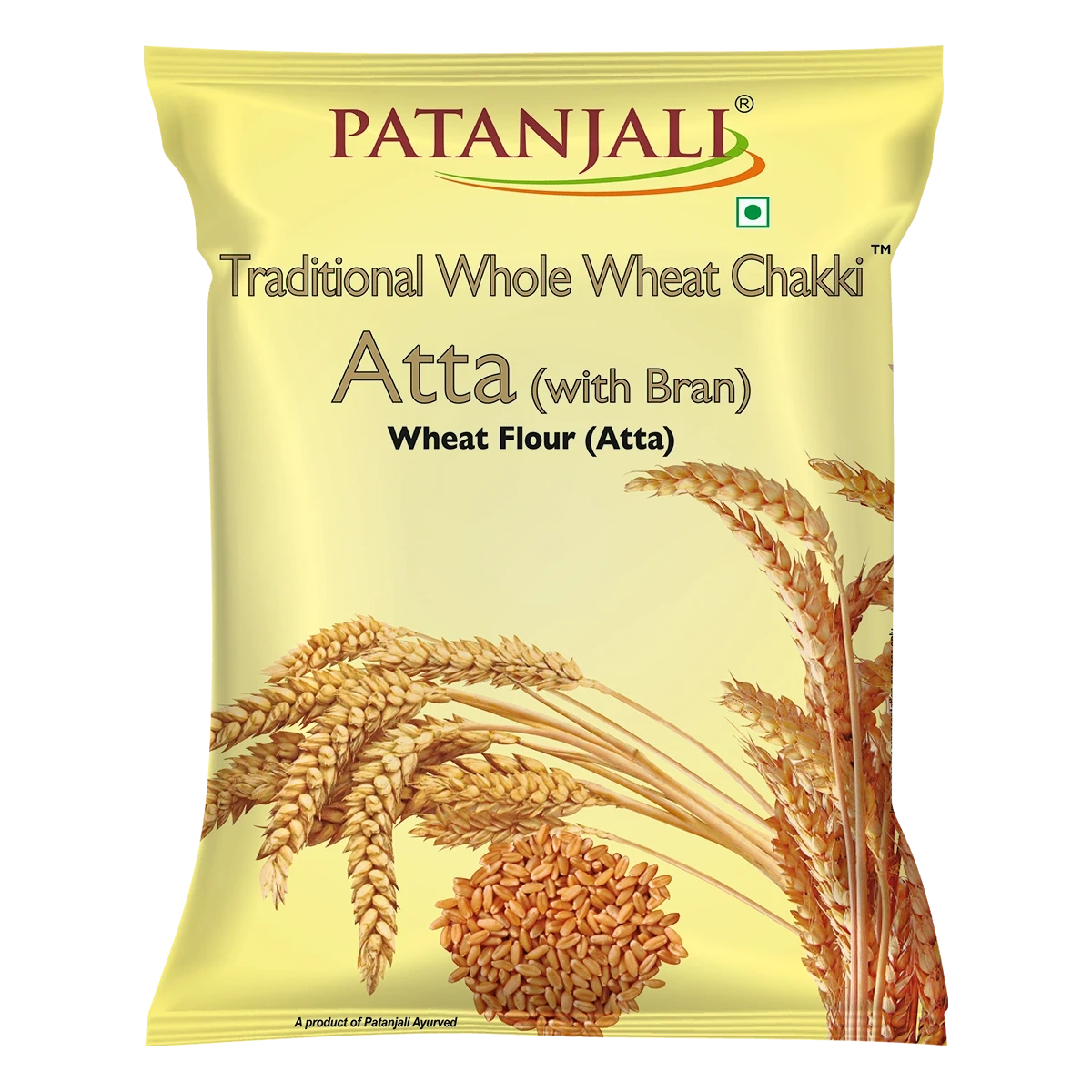 TRADITIONAL WHOLE WHEAT ATTA 10 Kg - PATANJALI