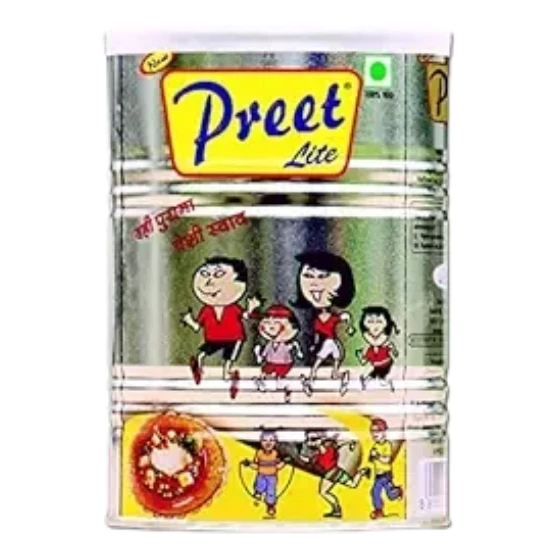 Preet Lite Cooking Medium Tin Ghee (1 L)