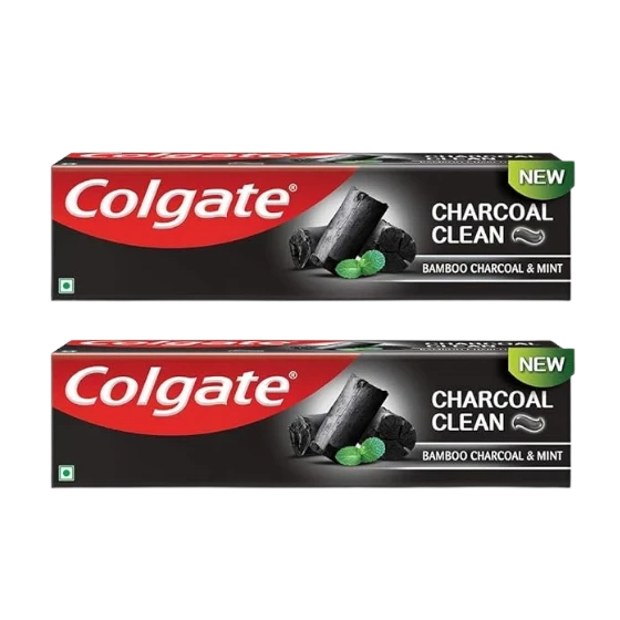 Colgate Charcoal Clean Oral Care Toothpaste 120g (Pack of 2)