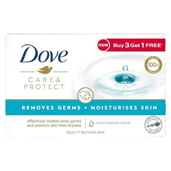 Dove Care & Protect Bathing Bar (Buy 3 Get 1 Free)