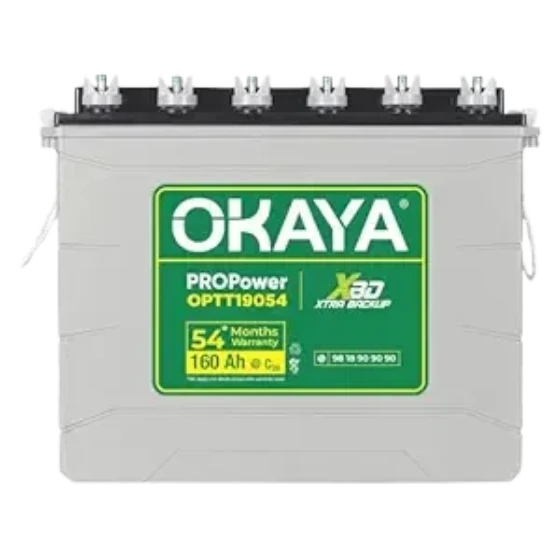 OKAYA PRO Power OPTT19054 160Ah 54 Months Warranty