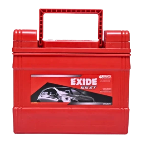 EXIDE EEZY(EY700LF) Segment: CAR SUV MUV 48 Months Warranty