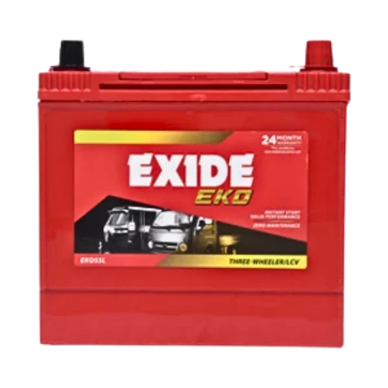 EXIDE EKO(EKO55L) Segment: THREE WHEELER 24 Months Warranty