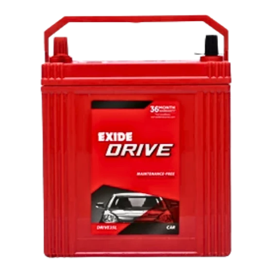 EXIDE DRIVE(DRIVE35L) Segment: CAR SUV MUV 36 Months Warranty