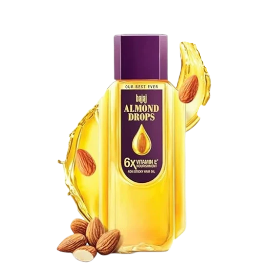 Bajaj Almond Drops Hair Oil, 285ml, 6X Vitamin E