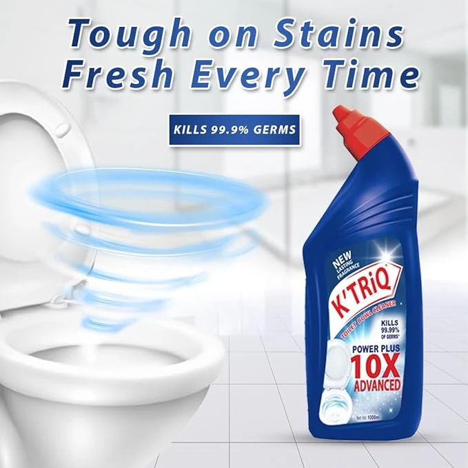 KTRIQ Powerful Liquid Toilet Bowl Cleaner-500 ML