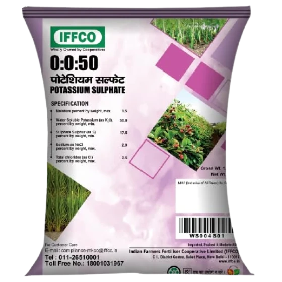 IFFCO POTASSIUM SULPHATE 0:0:50 -1 KG BAG