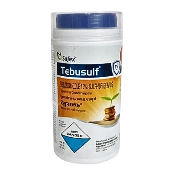 SAFEX TEBUSULF (TEBUCONAZOLE 10% + SULPHUR 65% WG) SYSTEMIC FUNGICIDE FOR ALL CROPS